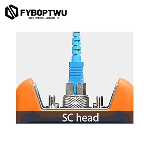 FYBOPTWU - 3 PCS SC OTDR оптички адаптер за оптички адаптер за оптички временски домен Оптички тестер за оптички влакна, додатоци OTDR