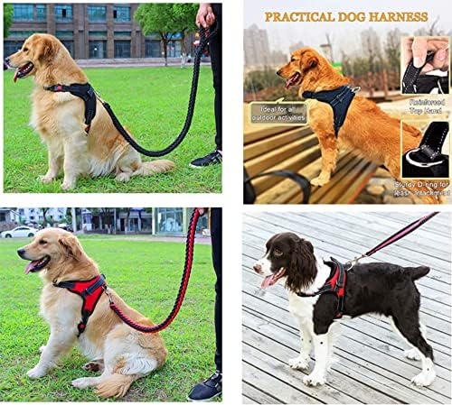 Обезбедување на кучиња - Седло за миленичиња во стилот на седло елек со прилагодлива мека поставена елек и лесна контролна рачка за мали, средни