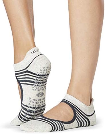 Чорапи за нелизгање на жените на Тави Ноар Ема - Грип Баре, танц, пилатес, чорапи по јога