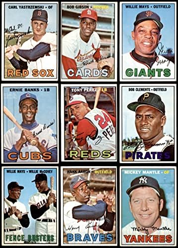 1967 Топс Бејзбол со низок број Комплетен сет VG+