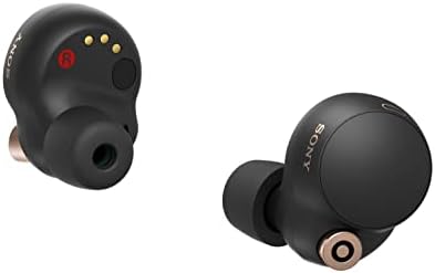 Сони WF-1000XM4 водечки водечки бучава Откажување навистина безжични слушалки за ушите со вградени Alexa, црни